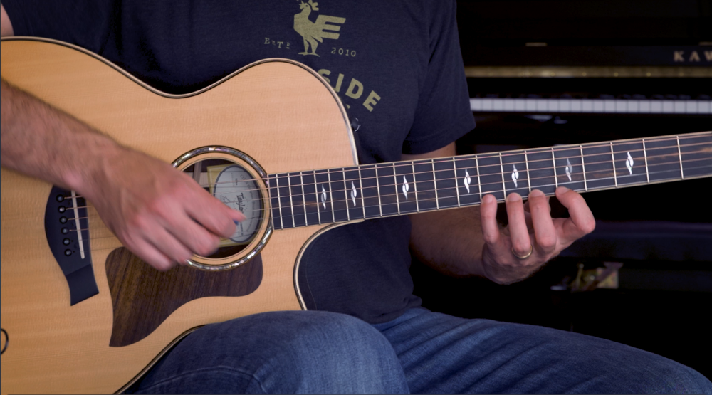keep fingers down for smooth connected legato playing