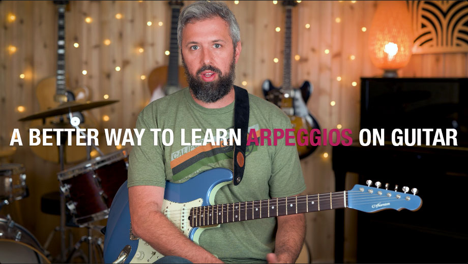 Two Note Per String Arpeggios for Jazz Guitar
